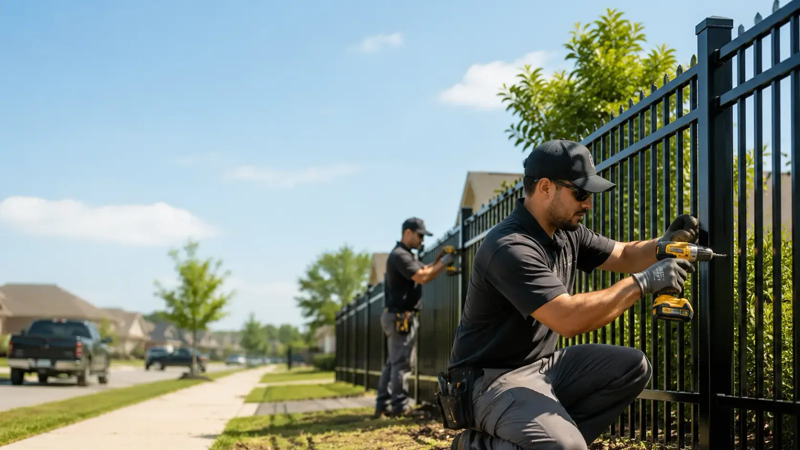Metal Fence Installation in Frost, MN